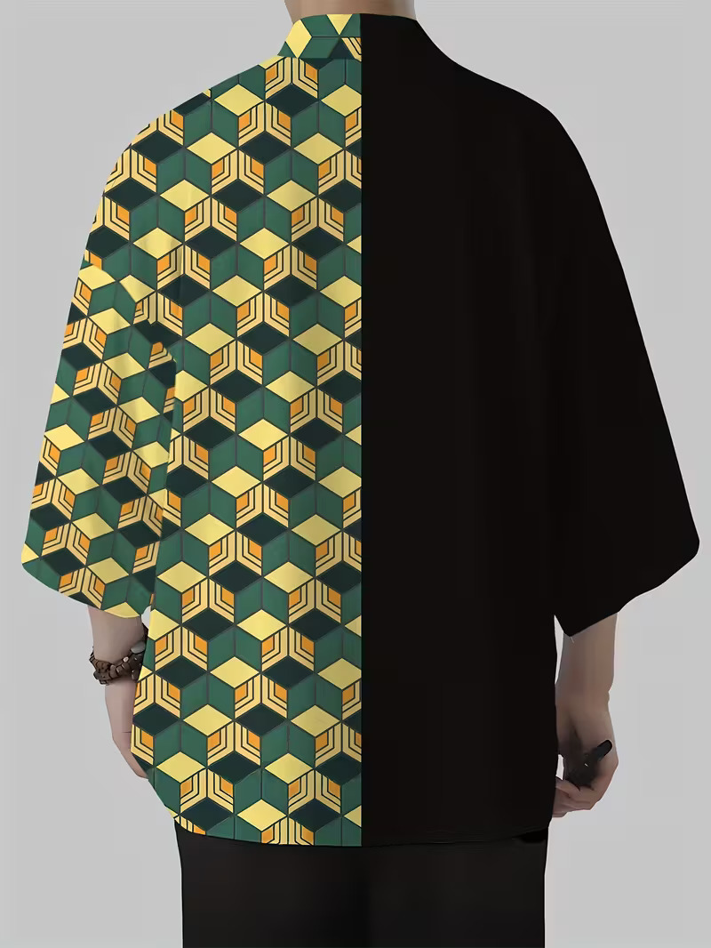 Giyu Tomioka Black kimono - Image 4
