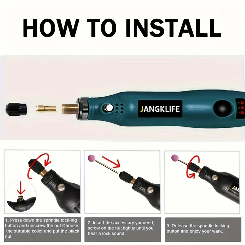64pcs Cordless Rotary Tool - Image 4